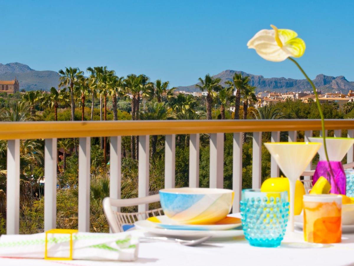 Apartment Corales De Mar, At Alcudia Beach Bagian luar foto