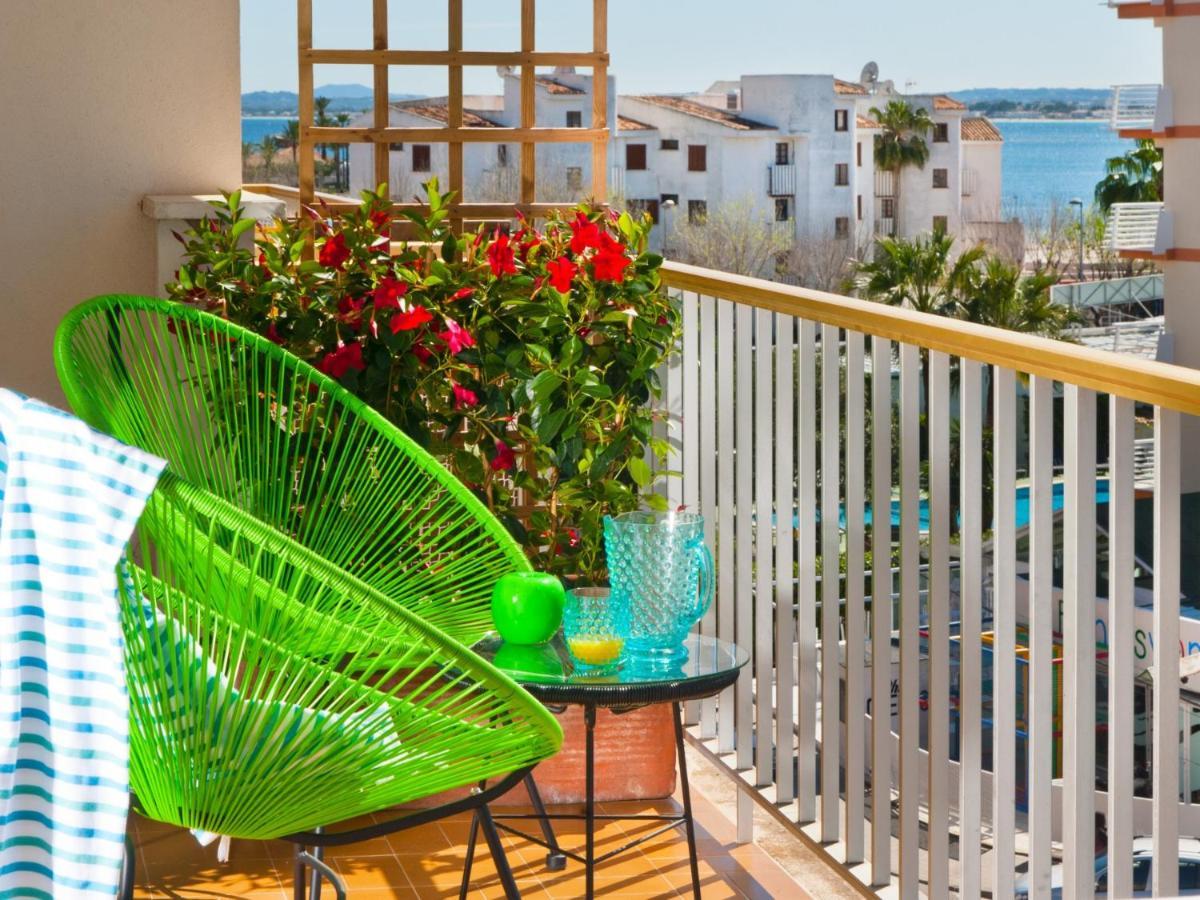 Apartment Corales De Mar, At Alcudia Beach Bagian luar foto