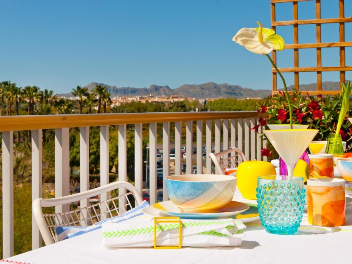 Apartment Corales De Mar, At Alcudia Beach Bagian luar foto
