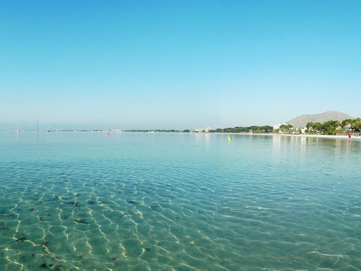 Apartment Corales De Mar, At Alcudia Beach Bagian luar foto